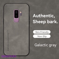 Case Samsung Galaxy S9 S9 Plus S9+ Soft Phone Case Camera Protection Sheep Bark Cover Leather Casing For Samsung S9Plus G960F G960FD G965F G965F/DS