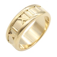 【二手】Tiffany & Co.) Atlas 戒指，10 號，18K 黃金，女士戒指，二手