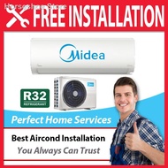 ⊕►℡Midea New R32 1HP, 1.5HP &amp; 2HP Ionizer (Xtreme Dura Series) 1.0HP MSXD-09CRN8 Aircond, Free Air Conditioner Installat