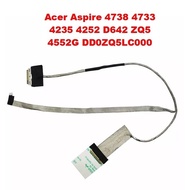 JGD Acer Aspire 4738 4733 4235 4252 D642 ZQ5 4552G DD0ZQ5LC000 Laptop LED Screen Display Cable Ready