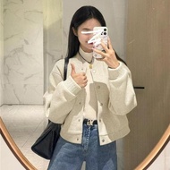 Women's Short Baseball Jacket