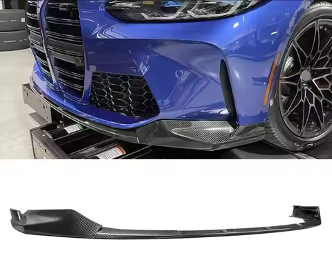 For BMW G80 G82 G83 M3 M4 2021+ MP Style Front Lip BodyKit Dry Carbon Fiber Car Bumper Spoiler Split