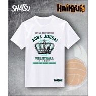 Haikyuu T-shirt Aoba johsai very good quality cheap price HOT selling model