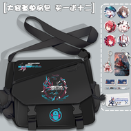Arknights Casual Crossbody Bag Cartoon Cute Shoulder Bag Female Student Personality Large Capacity M