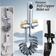 SPRAY GUN Bidet Spray Head Stainless Steel/Full Copper Bidet Set