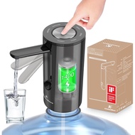 Universal Water-Bottle Pump Dispenser 5-Gallon: KitchenBoss Foldable Automatic Water Bottle Pump, Po