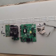 58A6100G HISENSE 58" LED TV MAIN BOARD, T-CON, SPEAKER, WIFI CARD, POWER BUTTON AND BACKLIGHT