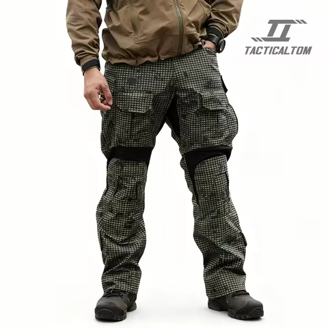 Tactical Tom tear resistant outdoor sports training GEN3 pants, night desert camouflage with strong 