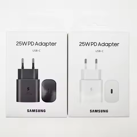 Samsung 25W Super Fast Charge Charger PD EU US UK Wall Power Adapter Usb Type C For Galaxy S24 S23 P