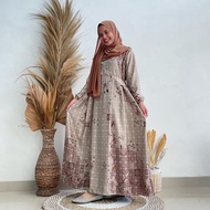 Kirana couple Gamis Dress for Mother and Child, Gamis Dress mom and kids maxmaraWanita "SEN.21Jl22M"