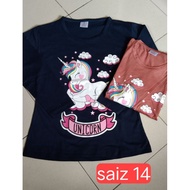 baju t-shirt long sleeve girl lengan panjang budak perempuan