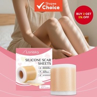 Silicone Scar Sheets ,  Scar Silicone Strips, Professional Scar Removal Sheets for C-Section, Surger
