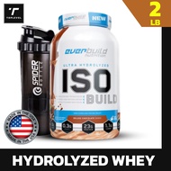 Everbuild ISO BUILD Ultra Hydrolyzed 2 lbs - 100% Ultra Hydrolyzed Whey Protein - Deluxe Chocolateเว