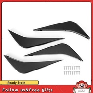 Jiabo Rear Bumper Lower Diffuser Fins Fit For C7 14-19