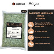 Cà Phê Đặc Sản Hạt Nhân Xanh Blagu Coffee - Green Bean Brazil Fazenda – Túi 1kg