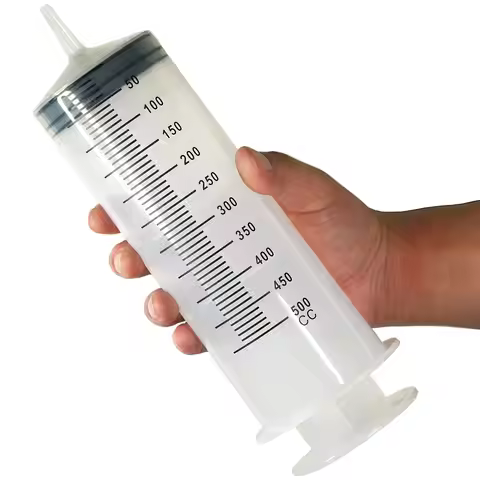 500ml/cc Large Capacity Syringe Pump Measuring, Optional Accessory 1m Hose