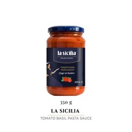 Tomato Sauce & La Sicilia Basil – Tomato & Basil Sauce – Italian Style Pasta Sauce