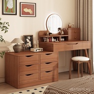 New Chinese Style One-Piece Dressing Table Light Luxury Storage Bedroom 2025 Modern Simple High-End 