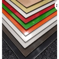 ACP 3mm 47cm x 73cm Aluminium Composite Panel Various Color Custom cut to Size Available Silver Whit
