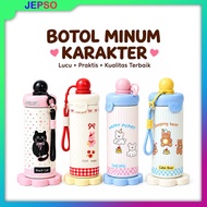 GANTUNGAN 650ml Hanging Tumbler HN 2117 Tumbler/ Cute Character Tumbler/ with Suction Mode Character