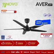 Regair Inovo V15/L / LumaFan / GLS Galens DC Motor Remote Ceiling Fan / Kipas Siling