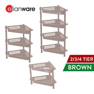 Elianware 2/3/4 Tier Kitchen Storage Racks Bathroom Shelves Book Shelving Kitchen Organizers Space Savers