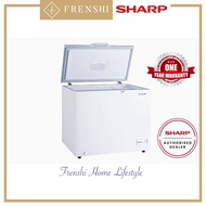 [FREE SHIPPING] Sharp 190L Dual Mode Chest Freezer SJC218 [ Frenshi ]
