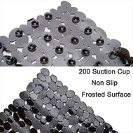 Pebble Bath Mat for Bathtub to Anti-Slip Bathtub Mat in Shower (White)