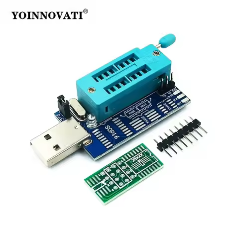 CH341A 24 25 USB Programmer Router DVD Motherboard Graphics Card Brush BIOS Burning Board