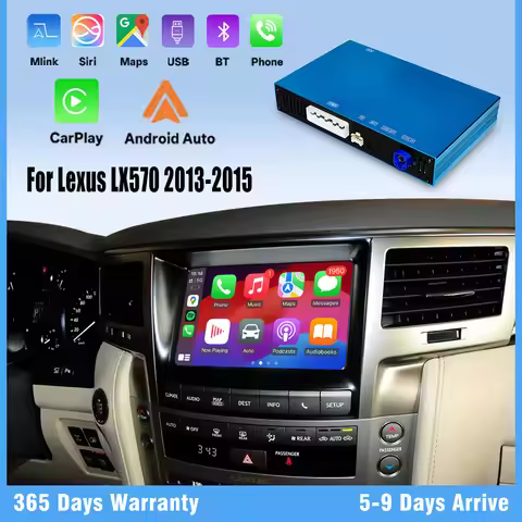 Wireless CarPlay For Lexus LX570 2013-2015 Android Auto Airplay GPS Navi Multimedia Mirrorring Airpl