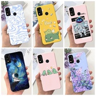 Honor 9X Lite Casing Shockproof Candy Silicone Bumper Cover Honor 9X Lite Case Cute Fashion Flowers 