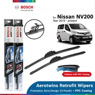 Bosch Aerotwin Retrofit U Hook Wiper Set for Nissan NV200 (22"/16")