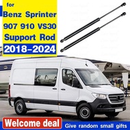 Hood Bonnet Struts For Mercedes-Benz Sprinter 907 910 VS30 2018-2024 2025 Modify Shock Dampers Lift 
