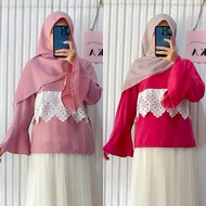 ASKA.ID - LANTINA BLOUSE TOP Wanita