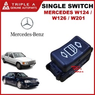 [ TRIPLE A ] Mercedes Benz W124 W126 W201 Power Window Single Switch 12482045 Sub Passenger Switch S