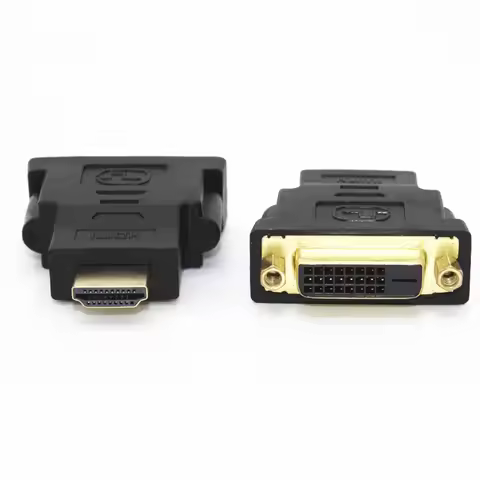 DVI 24+1 to HDMI-Compatible Converter DVI 24+5 to HDMI DVI to HDTV cable Connector Converter Adapter