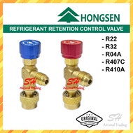 Hongsen Refrigerant Retention Control Valve / Charging Control Valve R32 / R410A / R22 / R404A / R40