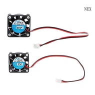 NEX 25×25×7mm DC 5V 12V 2-Pin Cooler Brushless Chipset Heatsink Mini Cooling Fan 2507