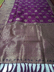 OmMata พร้อมส่ง ผ้าส่าหรี saree นำเข้าจากอินเดีย