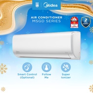Midea ( MSGD-09CRN8 / MSGD-12CRN8 / MSGD-18CRN8 / MSGD-24CRN8 ) Xtreme Dura R32 Non-Inverter Air Con