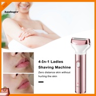 Han  Easy to Clean Epilator 4-in-1 Usb Rechargeable Epilator for Smooth Hair Removal Perfect for Legs Armpits and More Effortlessly Remove Hair with This for Southeast