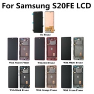 Original 6.5'' Amoled LCD For Samsung S20 FE G780F G780G/DS S20 Fan Edition LCD G781F G781B/DS S20 L