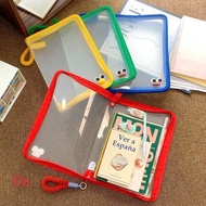 Bag for files, documents, extra school bags with cute stickers