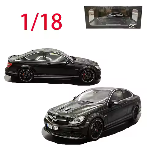 GT Spirit Diecast 1/18 Scale Mercedes Resin Car Model Mercedes C63 W204 507AMG Play Vehicles Toys fo