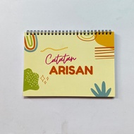 Buku Rekap Arisan | Pembukuan Arisan | Buku Arisan Bulanan | Mingguan | Harian BUKU ARISAN / BUKU RE
