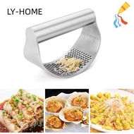 LY Garlic Press Home &amp; Living Stainless Steel Crusher Kitchen Gadgets