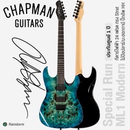 Chapman® ML1 Modern Special Run กีตาร์ไฟฟ้า 24 เฟรต ทรง Strat ไม้ป๊อปลาร์/มะฮอกกานี คอไม้เมเปิ้ล ปิ๊