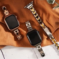 Apple watch - 亮面不銹鋼三珠(縮腰)蘋果錶帶