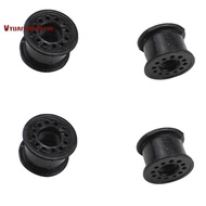 4PCS Gearbox Gear Shift Lever Wearable Cable Plastic Gasket Black 4S6P7412AA for Ford Fiesta Focus