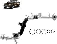06E121045J Upgraded Aluminum Engine Coolant Radiator Pipe Water Hose Compatible with Audi A4 2009 Fo